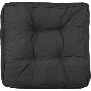 In the Mood Podsedák Paddy, čierna, 47 x 47 x 10 cm