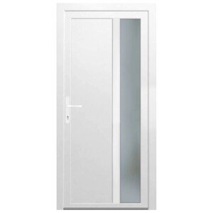 PANTO Plastové vedľajšie vchodové dvere K 511 biele 88 x 198 cm, Ľ