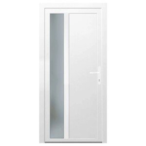 PANTO Plastové vedľajšie vchodové dvere K 511 biele 88 x 198 cm, P