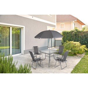 Súprava záhradného nábytku Westside Ibiza 6-dielna sivá