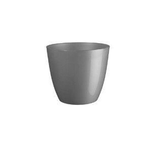 Gardenico Kvetináč Ella gloss Xmas strieborný pr. 13 x 11,5 cm