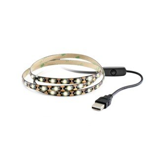 FK technics USB LED pásik TV/PC so spínačom, 4 W, 220 lm, 6000 K, 1 m