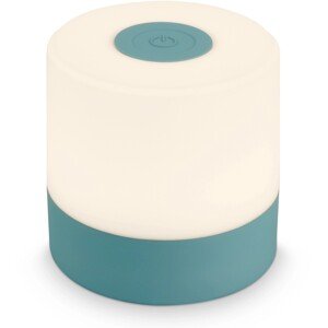 Briloner Dobíjacia stolná lampa 2 W, 150 lm, 2700 K, IP44, modrá, pr. 7 x 7 cm