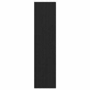 Denpanels Akustický panel FOILED Čierny, čierna plsť 240 x 60 x 2 cm