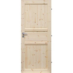 RADEX Falcové interiérové dvere ROUEN plné, smrekové drevo, 80 P