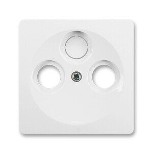 ABB Kryt zásuvky TV+R+SAT Swing L, biela
