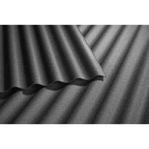 Guttanit+ Strešná krytina a opláštenie čierna, 2 x 0,9 m