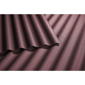 Guttanit+ Strešná krytina a opláštenie červenohnedá, 2 x 0,9 m