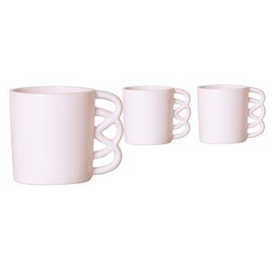 Keramický kvetináč Happy biely pr. 9 x 10 cm