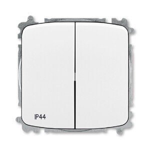 ABB Prepínač sériový IP44 Tango (r.5), biela