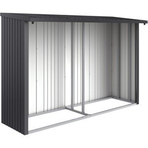 Biohort Zadná stena pre WoodStock 300 tmavo sivá, 288,6 x 1,1 x 196,5 cm