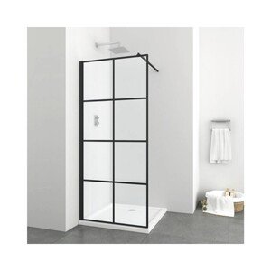 Sanotechnik Sprchová zástena ELITE BLACK čierna, 98-100 x 195 cm