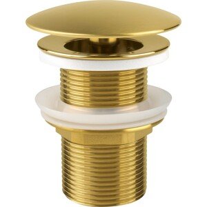 baliv Umývadlová výpust pevná SV-3460, matná zlatá, 5/4"