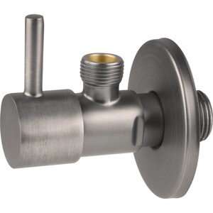 baliv Dizajnový rohový ventil EV-3470 s páčkou, gunmetal, 1/2" x 3/8"