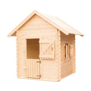 MAONE Drevený detský domček ILONA 119 x 119 x 160 cm