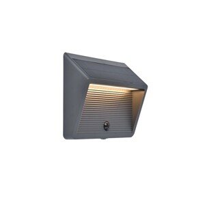 Lutec Solárna vonkajšia lampa LINKO LED 11,5 W, 900 lm, 5000K, 62 x 185 x 161 mm