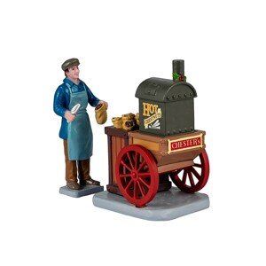 Lemax Vianočná dekorácia Chesterove pečené gaštany, 2-dielna súprava