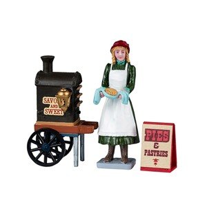 Lemax Vianočná dekorácia Slané a sladké koláče a pečivo, 3-dielna súprava