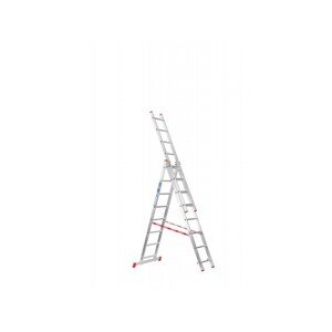 Venbos Trojdielny rebrík HOBBY 4408, 3 x 8 priečok