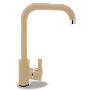 Pyramis Granitová stojanková drezová batéria Silvio, vanilková