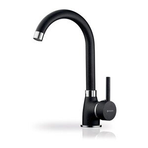 Pyramis Granitová stojanková drezová batéria Bello, čierna