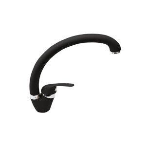 Pyramis Granitová stojanková drezová batéria Ossia, carbon