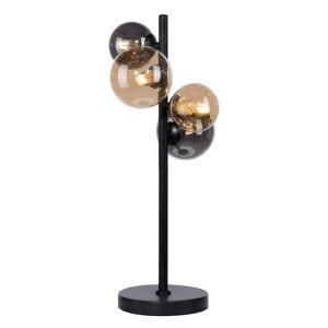 Paul Neuhaus Stolná lampa Popsicle 4-bodová, čierna, pr. 24 x 48 cm