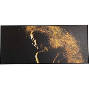 Bondecor Obraz, MDF rám, SHADOW Woman 59 x 134 cm