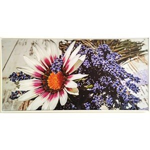 Bondecor Obraz, MDF rám, SHADOW Levanduľa 51 x 102 cm