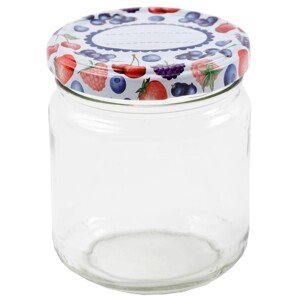 Zaváracie poháre s viečkom Lesné plody 212 ml, 6 ks