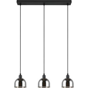 Reality Závesné svietidlo Molly, matná čierna, 60 x 150 x 12 cm