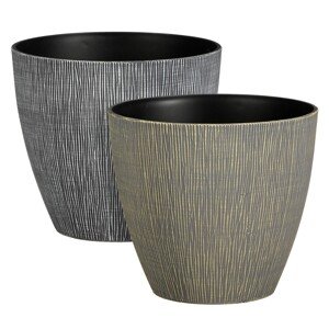 Mica Decorations Kvetináč Mambo rôzne farby pr. 22,5 x 20 cm