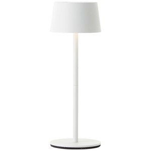 Brilliant Dobíjacia stolná lampa Jona 2 W, 170 lm, 3000 K, biela pr. 9 x 25 cm