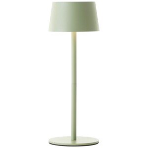 Brilliant Dobíjacia stolná lampa Jona 2 W, 170 lm, 3000 K, zelená pr. 9 x 25 cm
