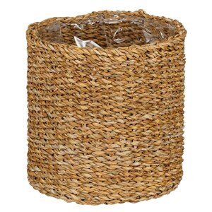 Mica Kvetináč z morskej trávy Dave, svetlo hnedá, pr. 24 x 24 cm