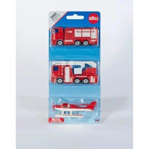 SIKU Kovový model Hasičský set, 3 ks