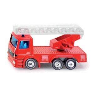 SIKU Kovový model Otočné požiarne auto s rebríkom