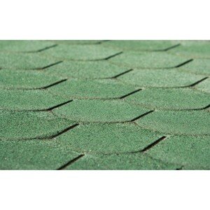 Weka Strešné šindle bobrovka, zelená, 3 m2