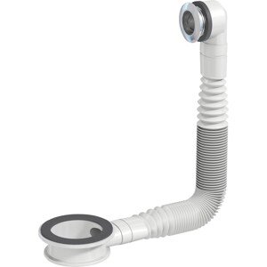 Prevex Umývadlový prepad EasyClean s flexi hadicou 180-570 mm, chróm