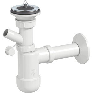 Prevex Umývadlový sifón Preloc Basic s gumovou zátkou, pr. 32 mm