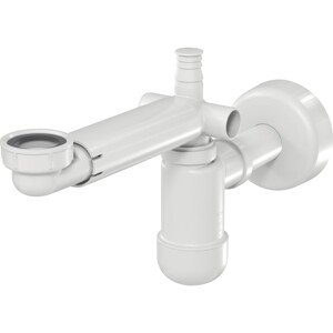 Prevex Umývadlový sifón pre úsporu miesta Preloc SpaceSaver 1 1/4", pr. 32 mm