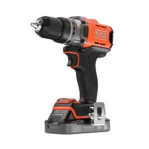 Black+Decker Aku skrutkovač BCD382D1XC-QW, 18 V