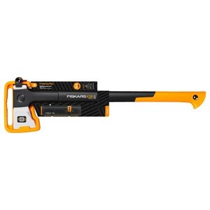 Fiskars Univerzálna sekera X-series X28 (M) + ostrič nožov a sekier Xsharp