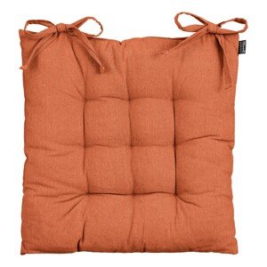 In the Mood Podsedák s látkovými šnúrkami Paddy, koralový, 46 x 46 x 7 cm