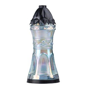 Náhrobné sklo s čiernym viečkom 120 g, 39 cm