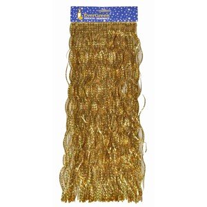 EverGreen Lameta vlnka holografická, zlatá, dĺžka 50 cm