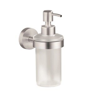 tesa Nástenný dávkovač mydla Moon kovový, nerezová oceľ, 200 ml