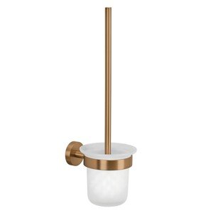 tesa Súprava WC štetky s nástenným držiakom Moon, bronzová, 397 x 112 x 145 mm