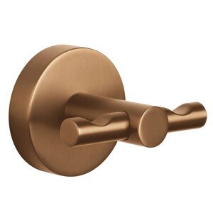 tesa Dvojitý háčik na odevy Moon, bronzová, 50 x 65 x 53 mm