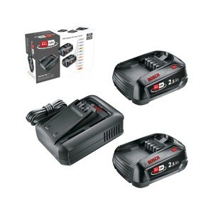 Bosch Štartovacia súprava 18 V (2x2,5 Ah Ah + AL 18 V-44)